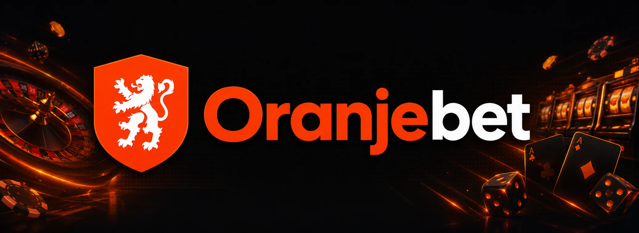 Oranjebet casino welkomstbonus tot € 11.500 met de oranje leeuw